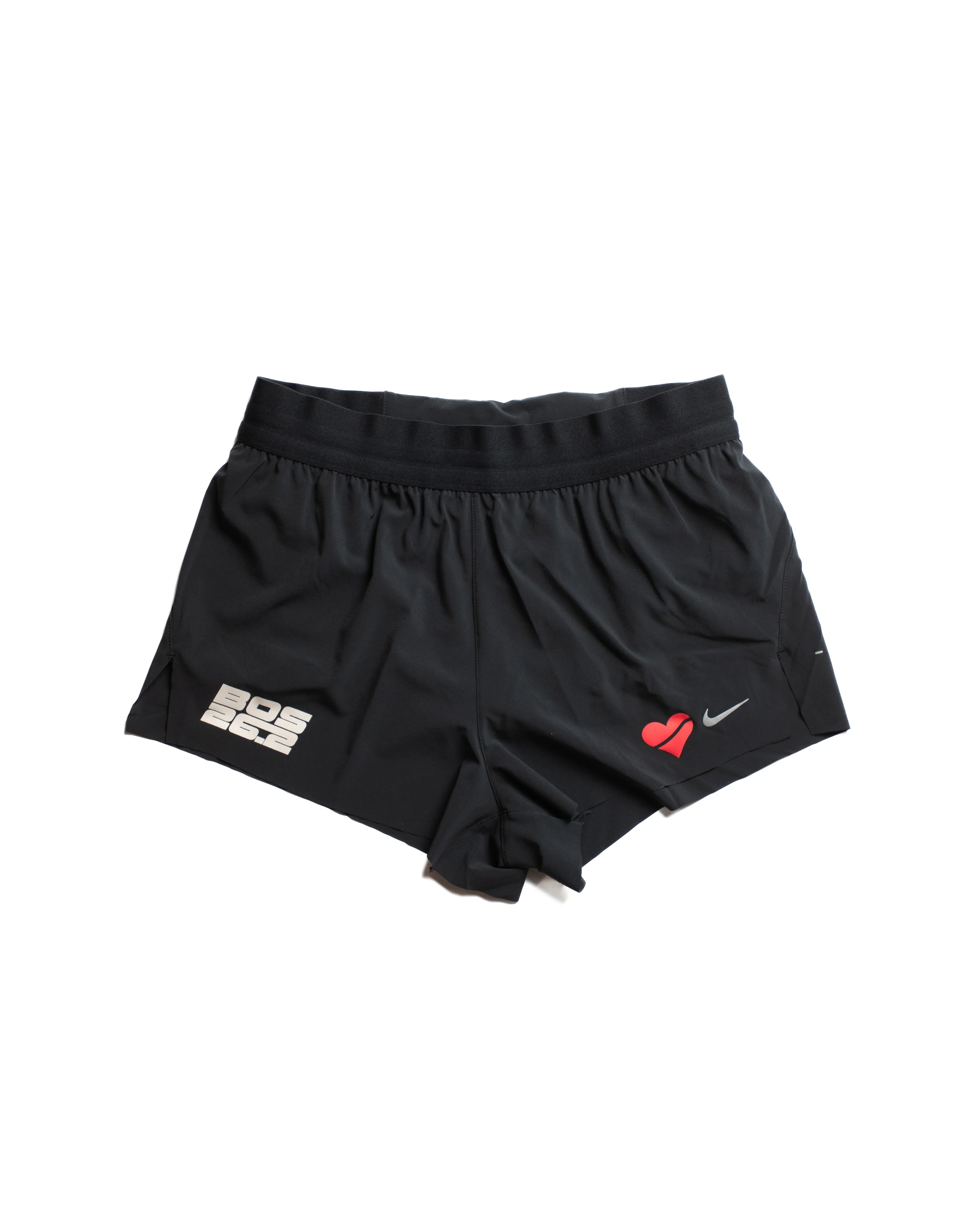 Nike Heartbreak Boston Womens Swift Dri Fit Mid Rise 25 Brief lined shorts