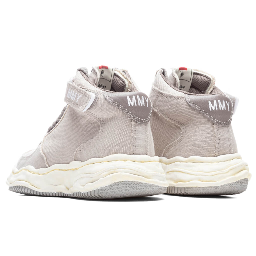 Wayne High OG Sole Washed Canvas Sneaker Grey