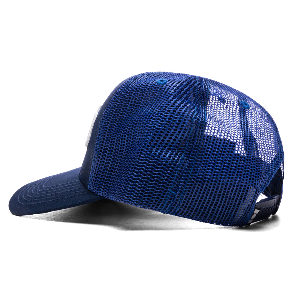 Varsity Nahmias Trucker Hat Azul Canvas