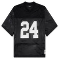 24 Mesh Boxy Jersey Black
