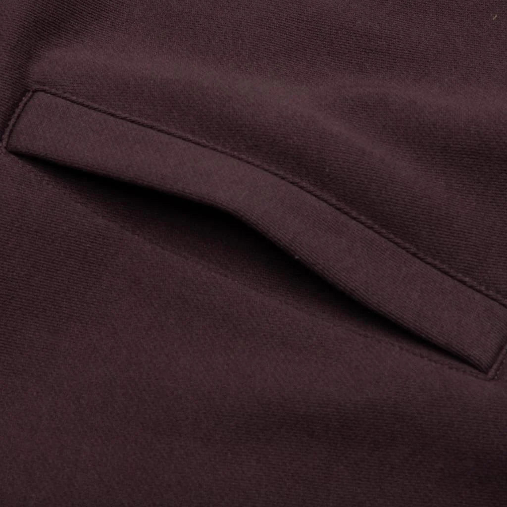 3 4 Half Zip Plum