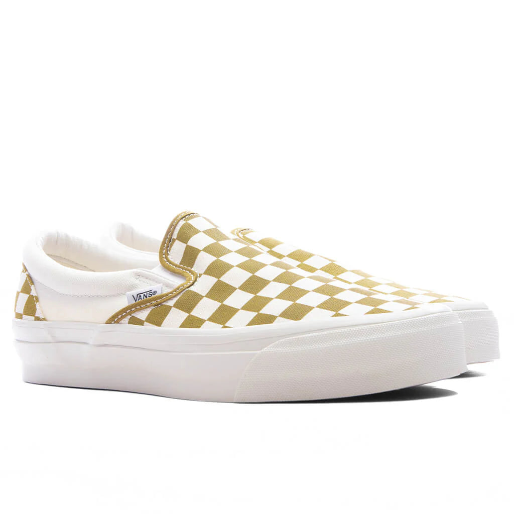 Premium Classic Slip On Checkerboard Burnt