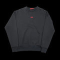 424 Felpa Girocollo RIC Crewneck Oversized Black