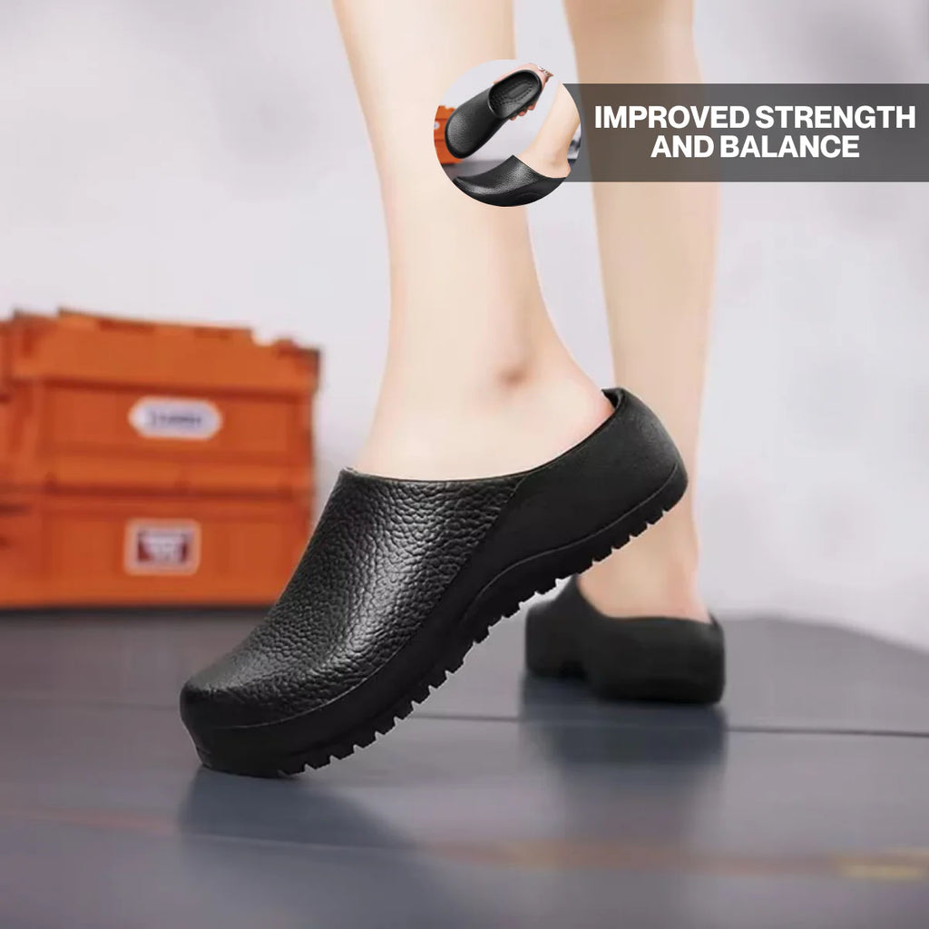 Elson Healthy Non Slip Comfort Clog Mules