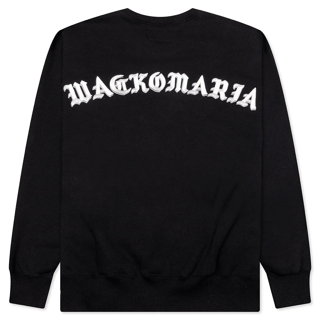 Middle Weight Crewneck Sweatshirt Type 2 Black