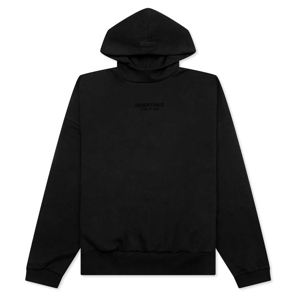 Essential Hoodie Jet Black