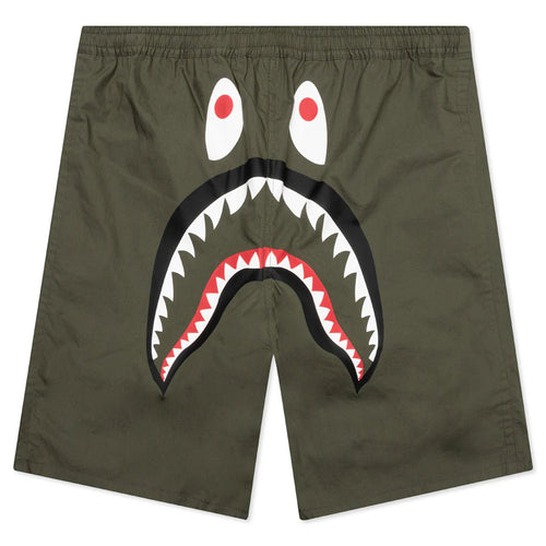Color Camo Shark Reversible Shorts Navy