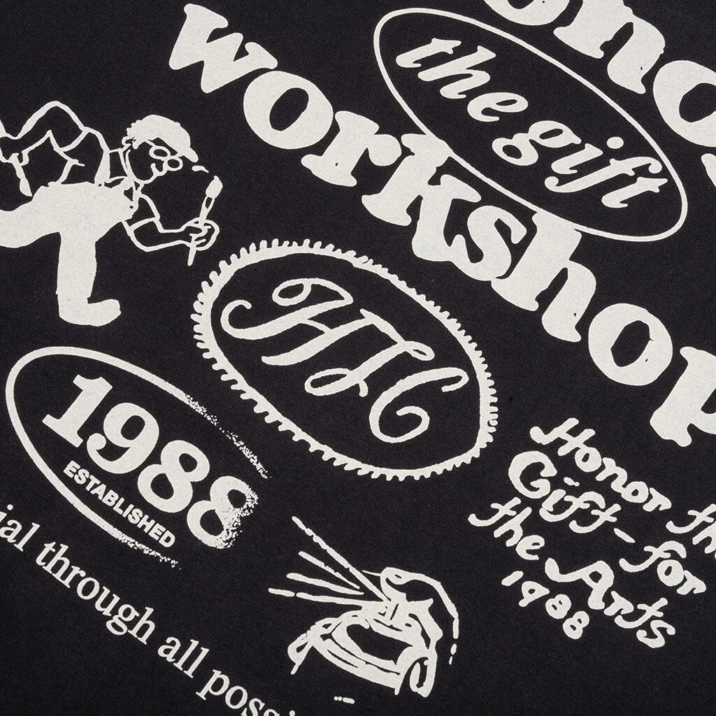 Honor Workshop Tee Black