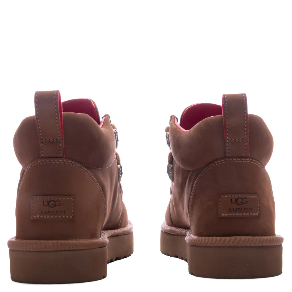 UGG x AMBUSH Woven Boot Chestnut
