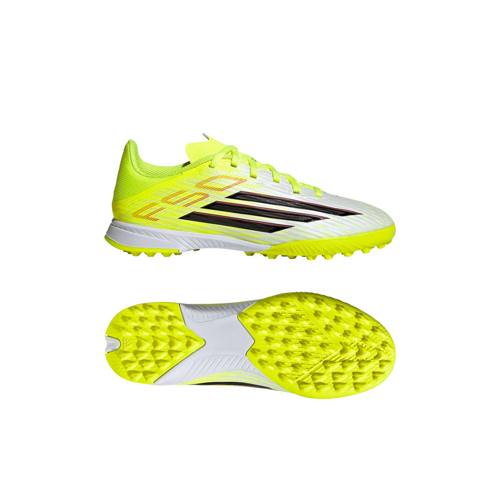 adidas F50 League TF Turf Youth Soccer Cleats Yellow Black Red