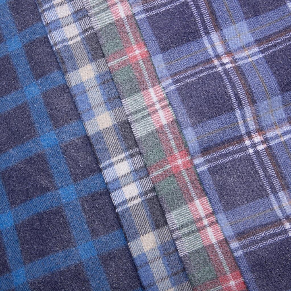 Flannel Shirt 7 Cuts Reflection Shirt Assorted