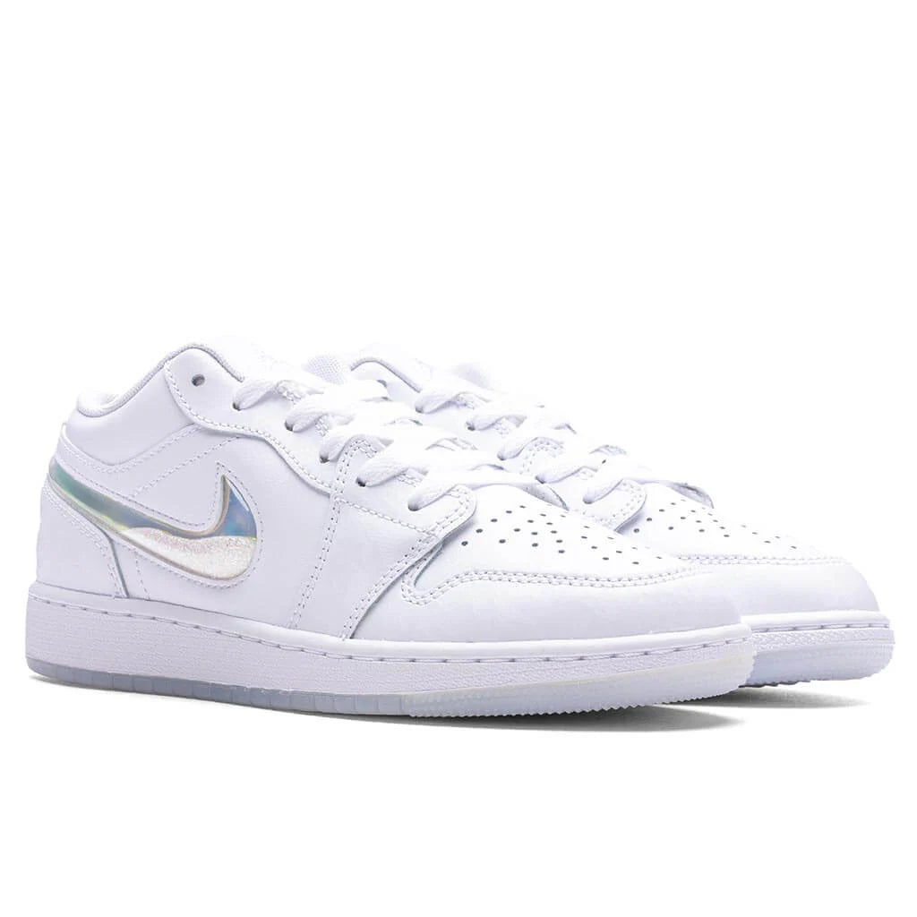 Air Jordan 1 Low SE GS White Ice Blue