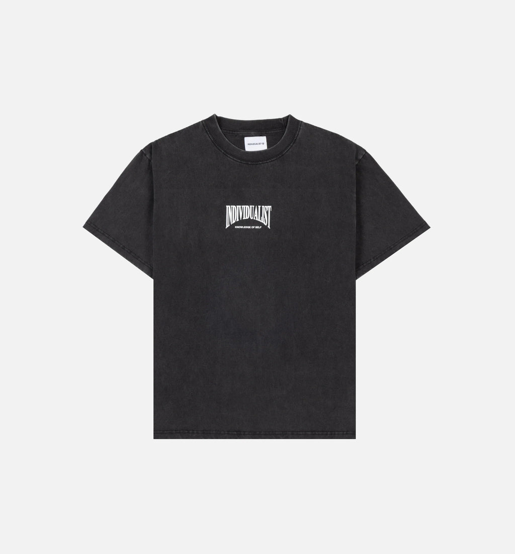 Everlasting Mens Short Sleeve Shirt Black