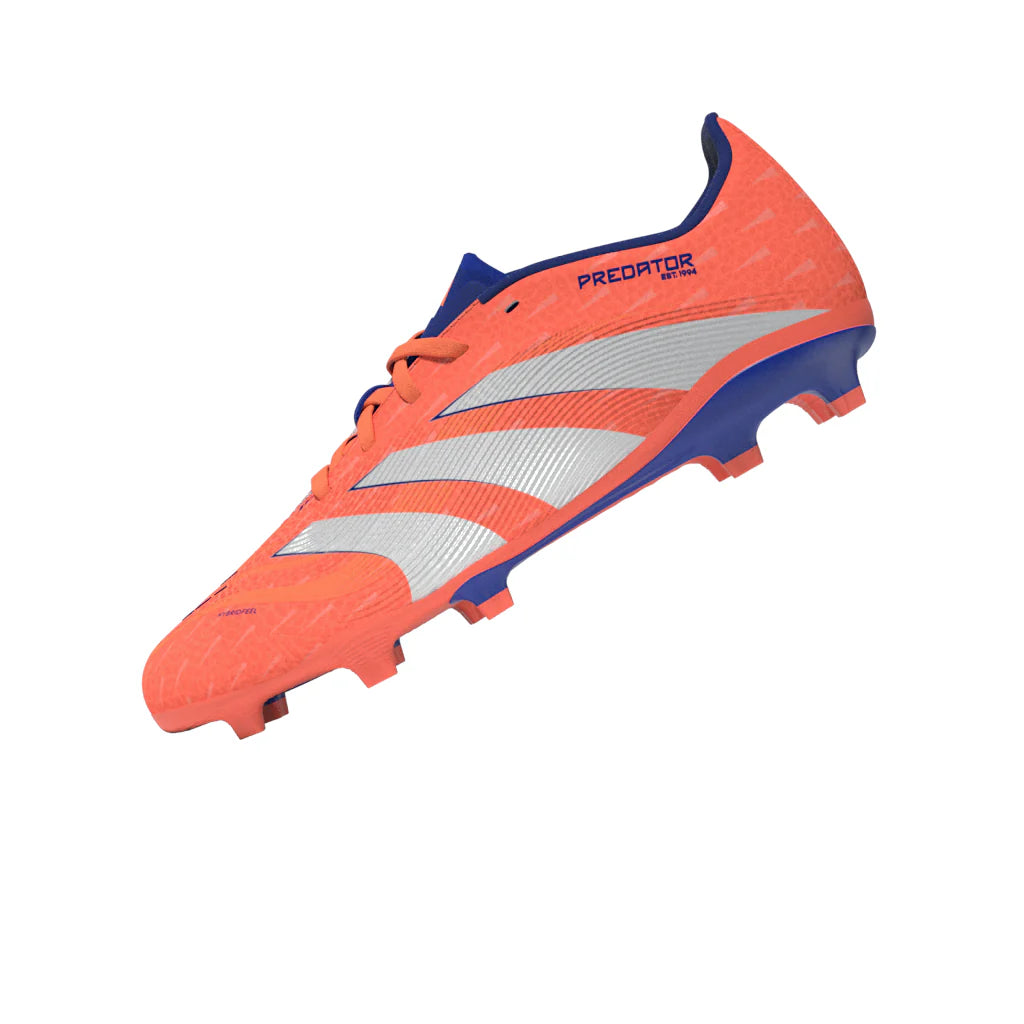 adidas Predator League FG MG Youth Soccer Cleats Orange White
