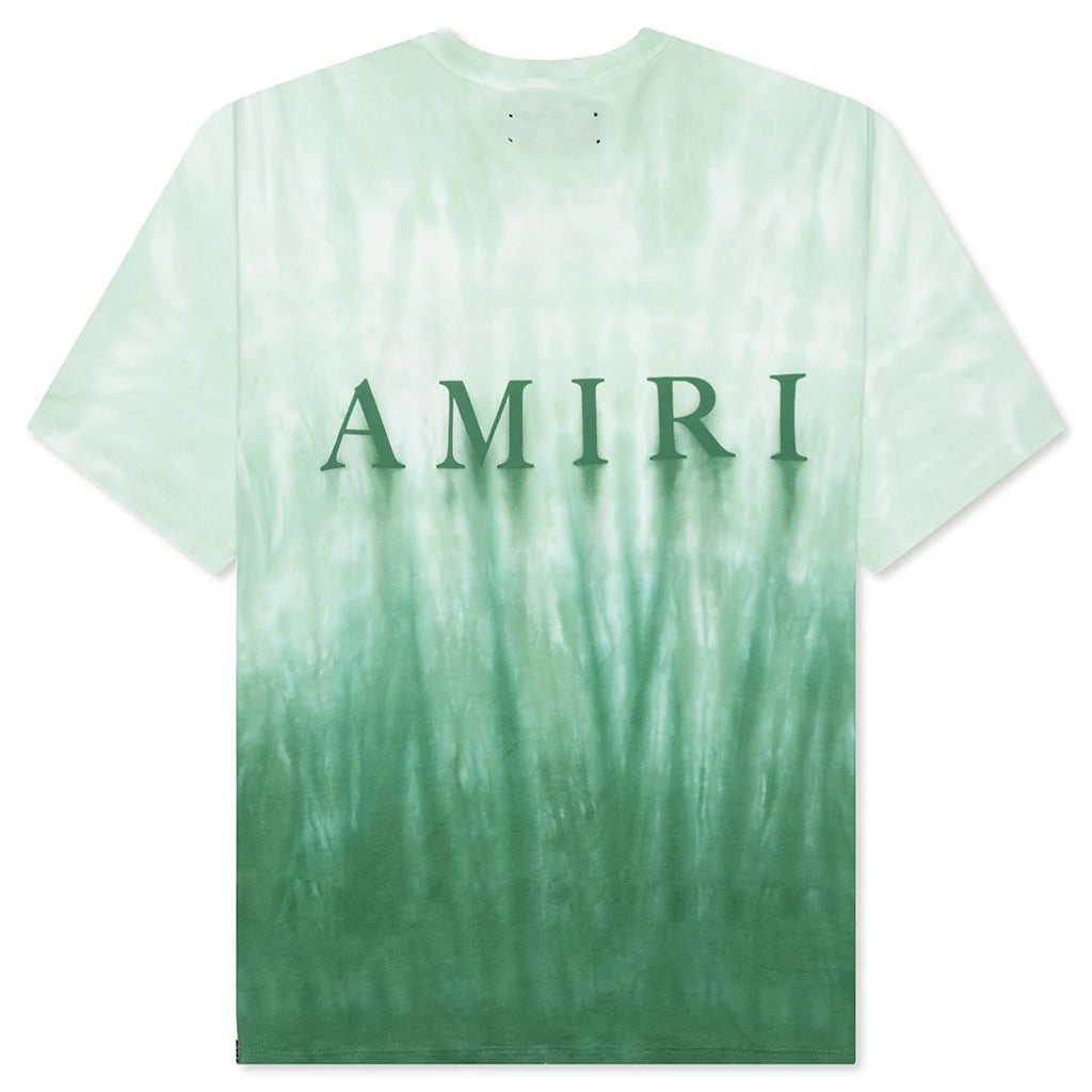 MA Logo Dip Dye Tee Mineral Green