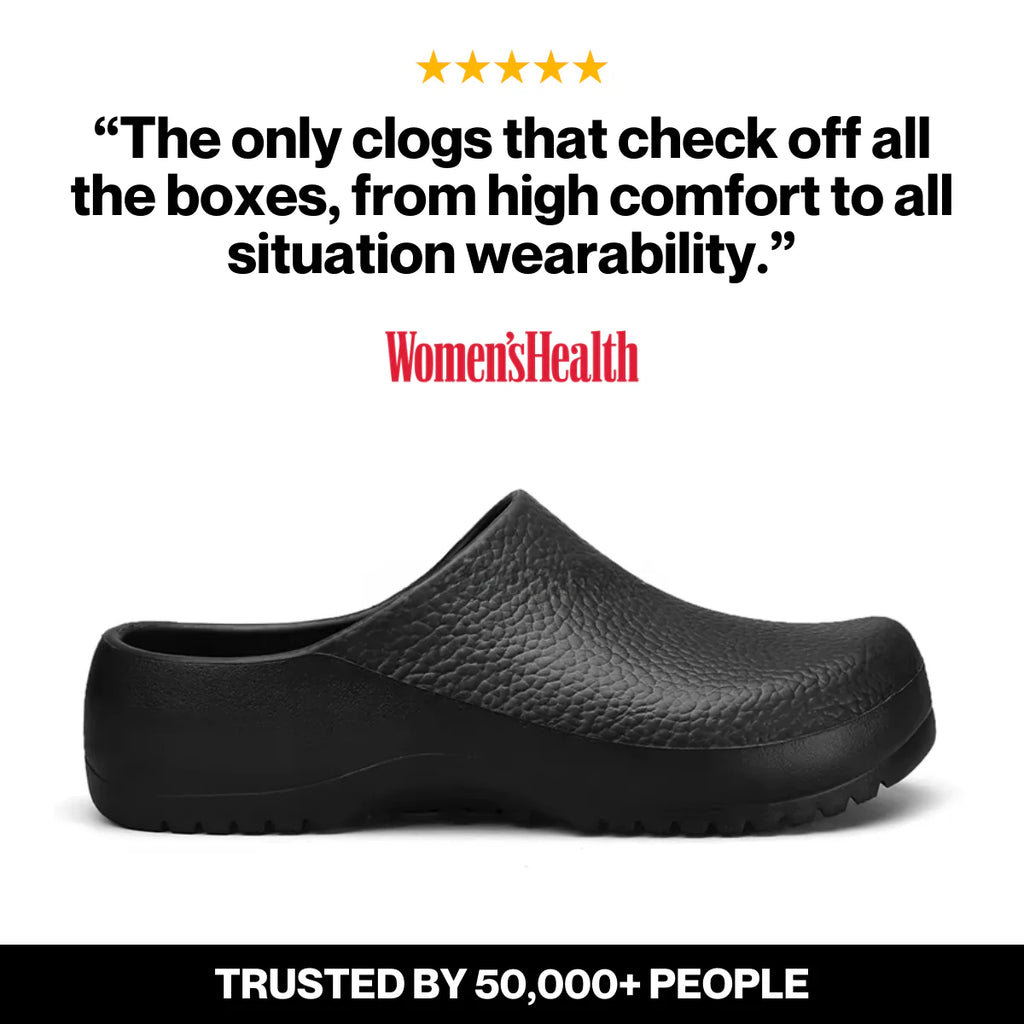 Elson Healthy Non Slip Comfort Clog Mules Black Friday