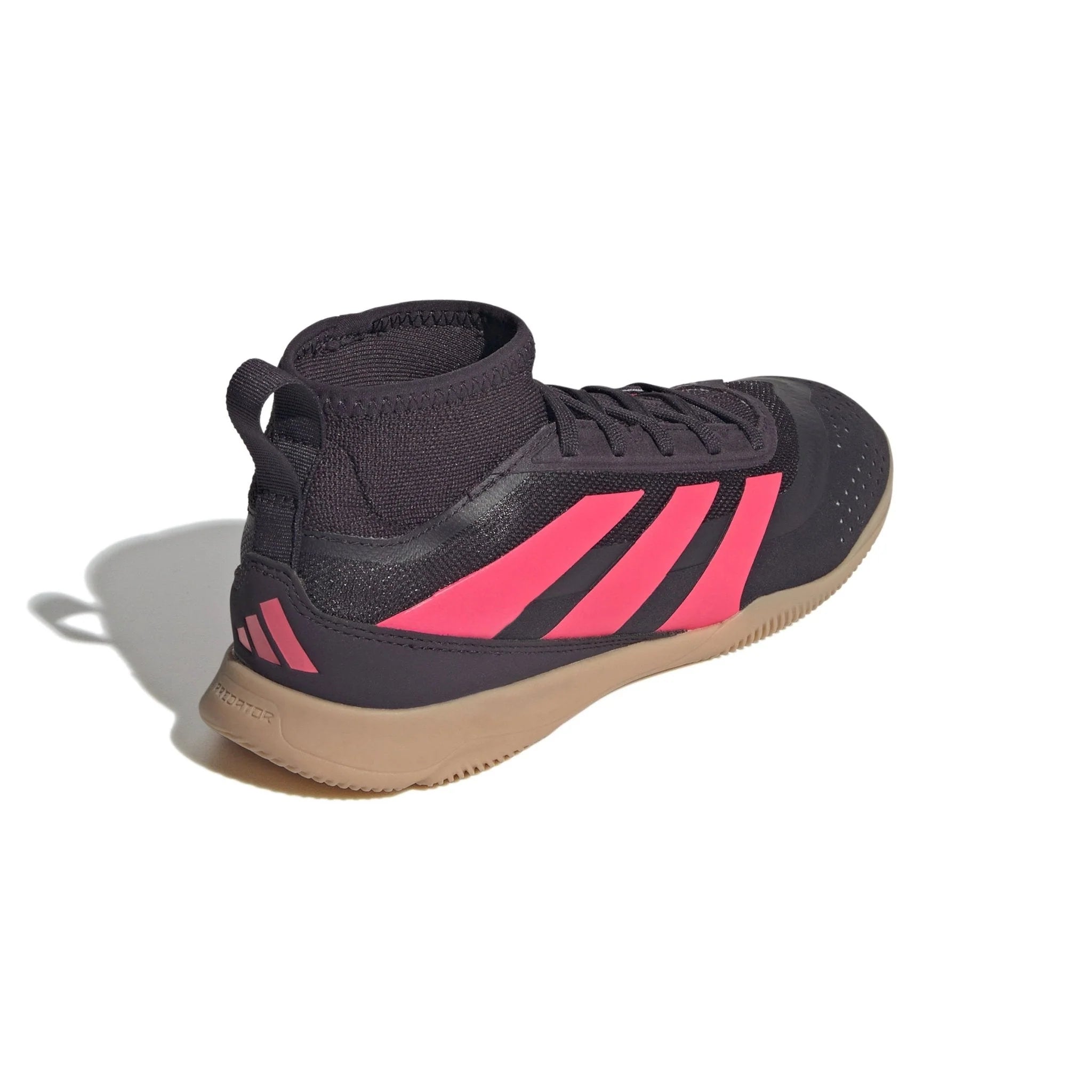 adidas Kids Predator League IN Indoor Soccer Shoes Black Turbo
