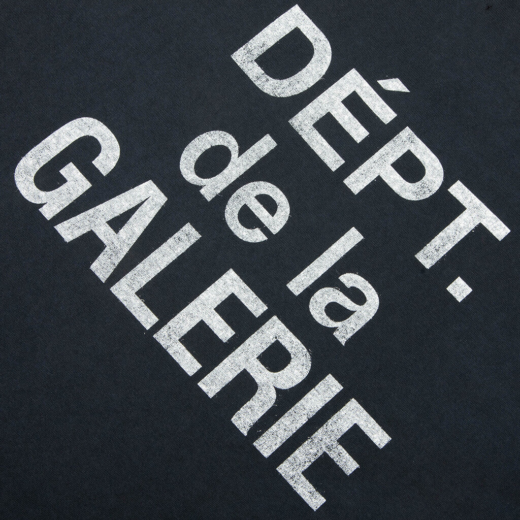 French Collector Tee Washed Black