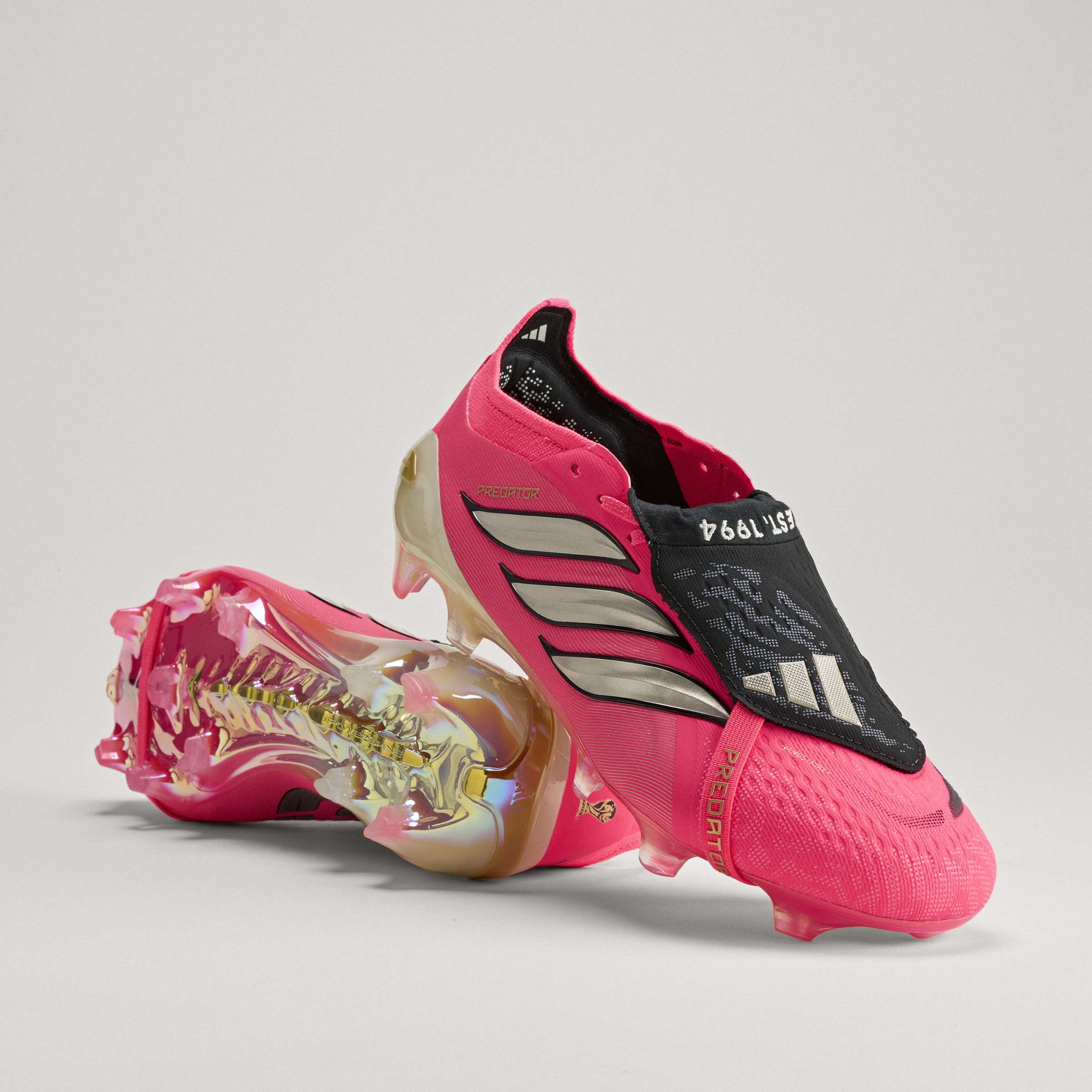 adidas Predator Elite Fold Over Tongue Firm Ground Mens Soccer Cleats Turquesa
