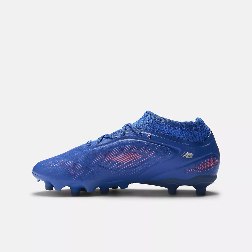 New Balance Tekela Team Low Laced Youth Firm Ground Soccer Cleats V5 Blue