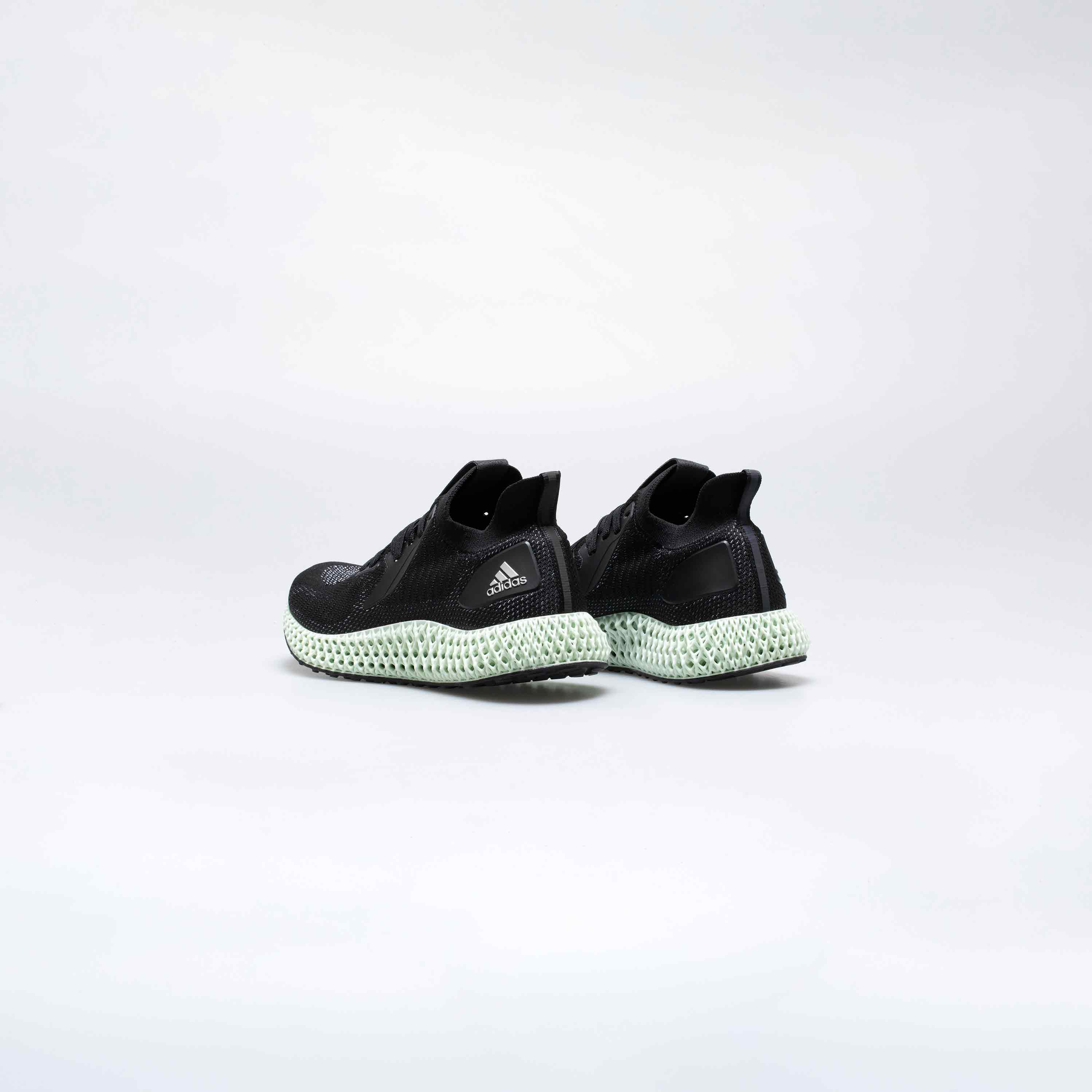 Alphaedge 4D Reflective Mens Running Shoe Black Green