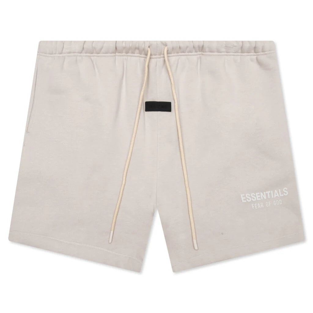 Essentials Sweatshort Silver Cloud