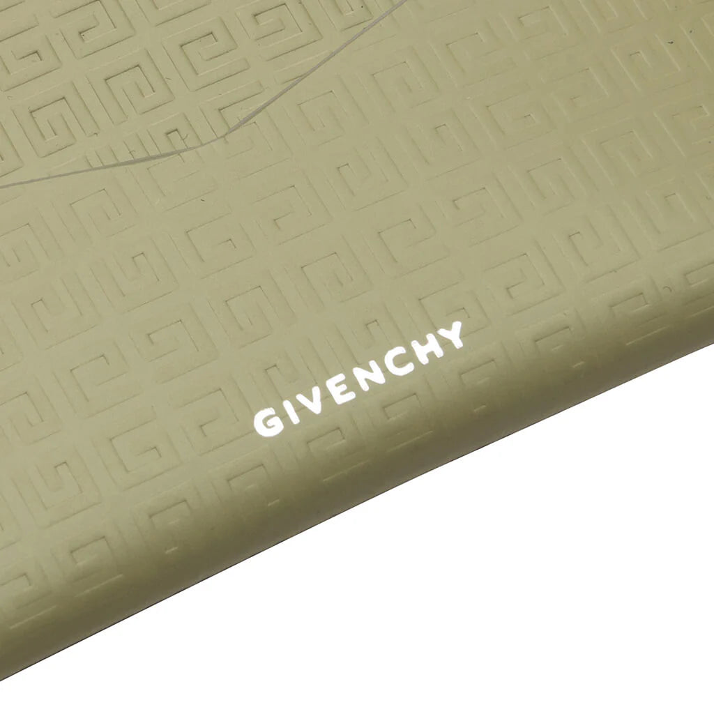 Card Holder in Classic 4G Leather Khaki