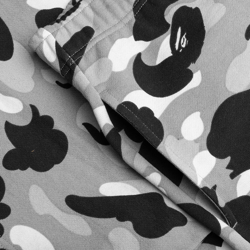 1ST Camo Shark Regular Fit Sweat Shorts Gray