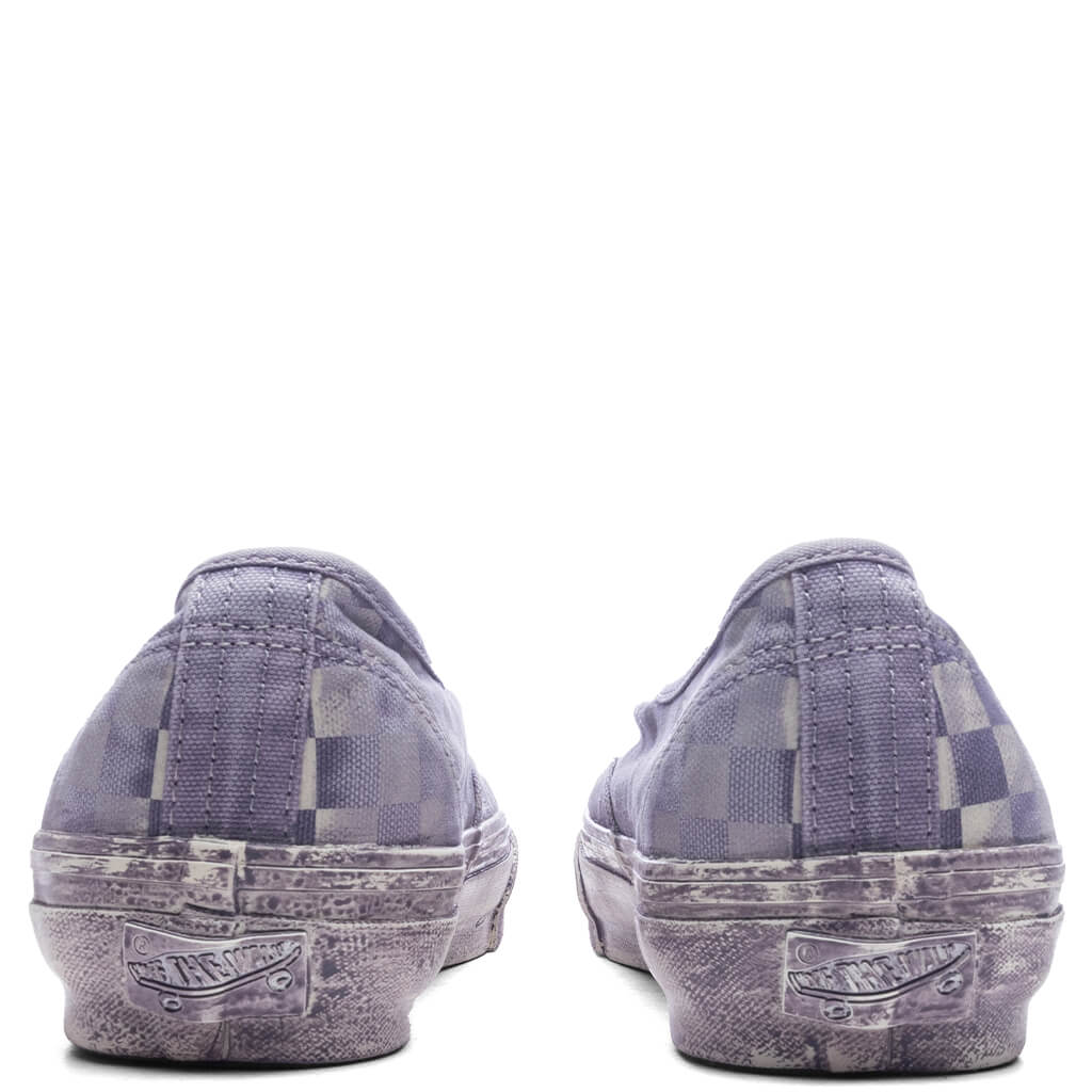 LX Authentic Reissue 44 Dip Dye Checkerboard Lavender Gray