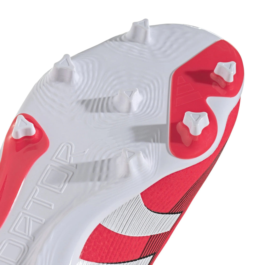 adidas Predator League Firm Multi Ground Boots Junior Red White