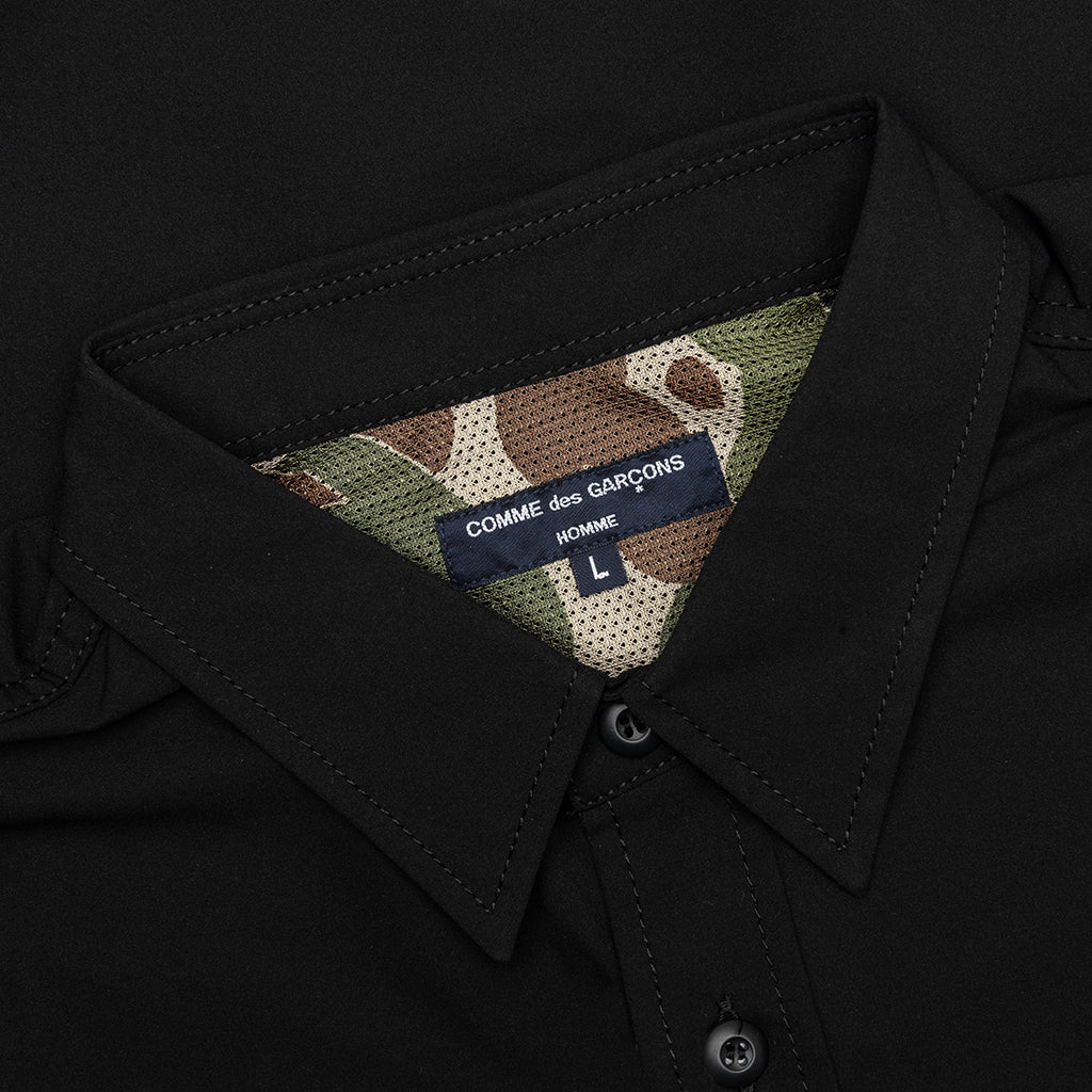 Solotex Pocket L S Shirt Black