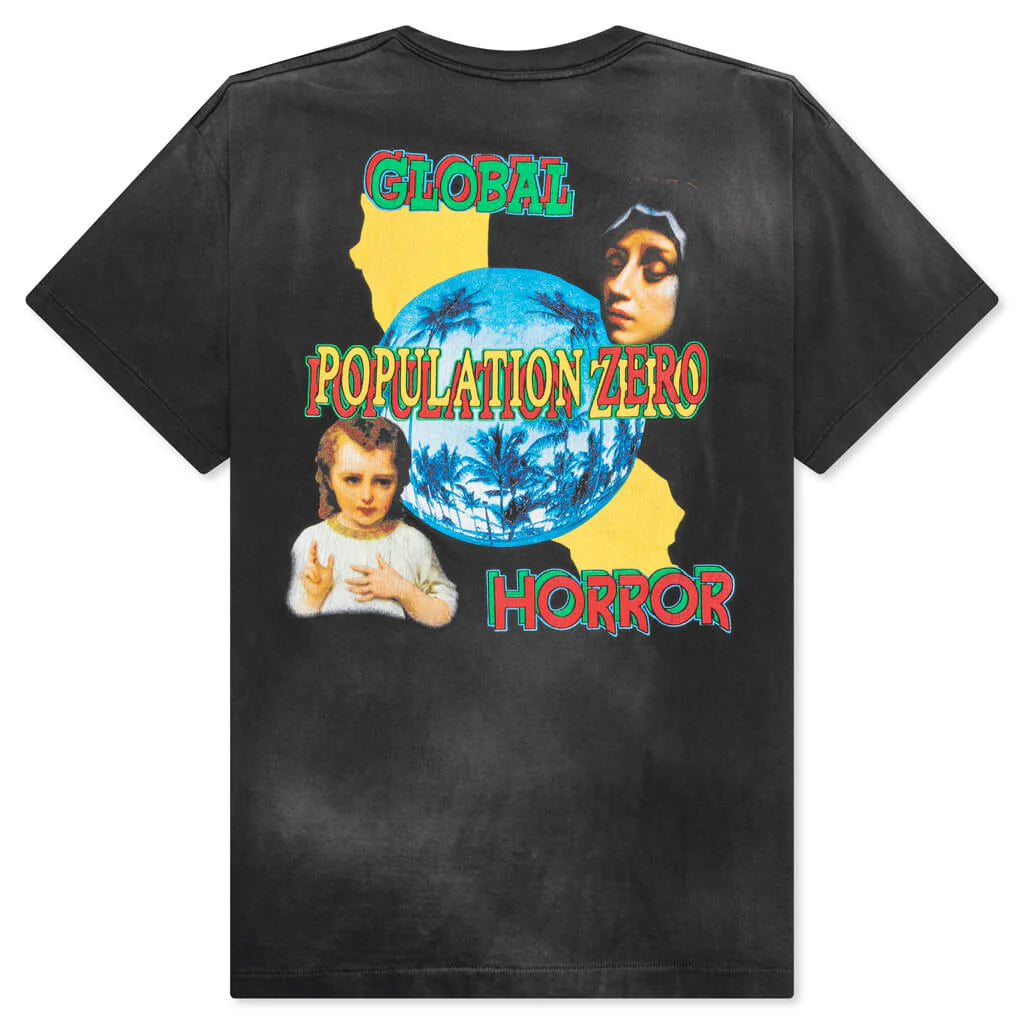 On Earth S S Tee Black