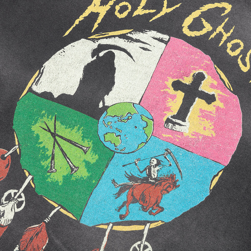 Saint Michael x Last Man Holy Ghost S S Tee Black
