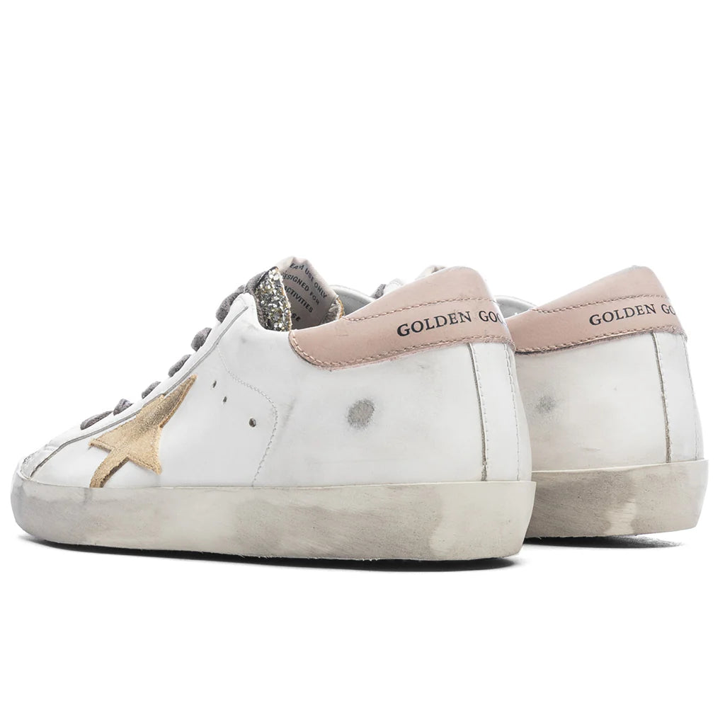 Womens Super Star White Platinum Yellow