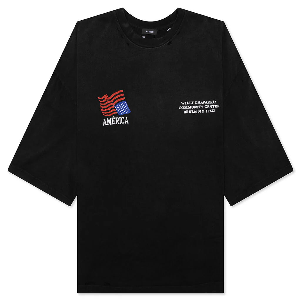 América Community Center Buffalo Tee Black