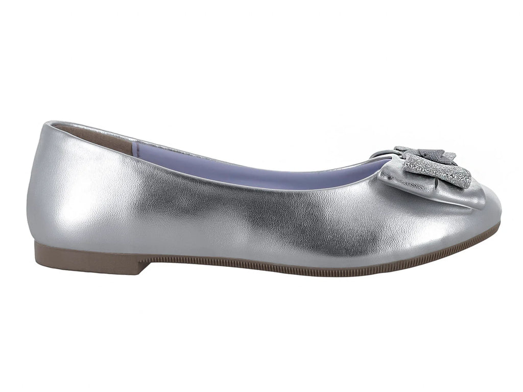 Zapatos Ballerinas Tropicana Color Plata para Niña