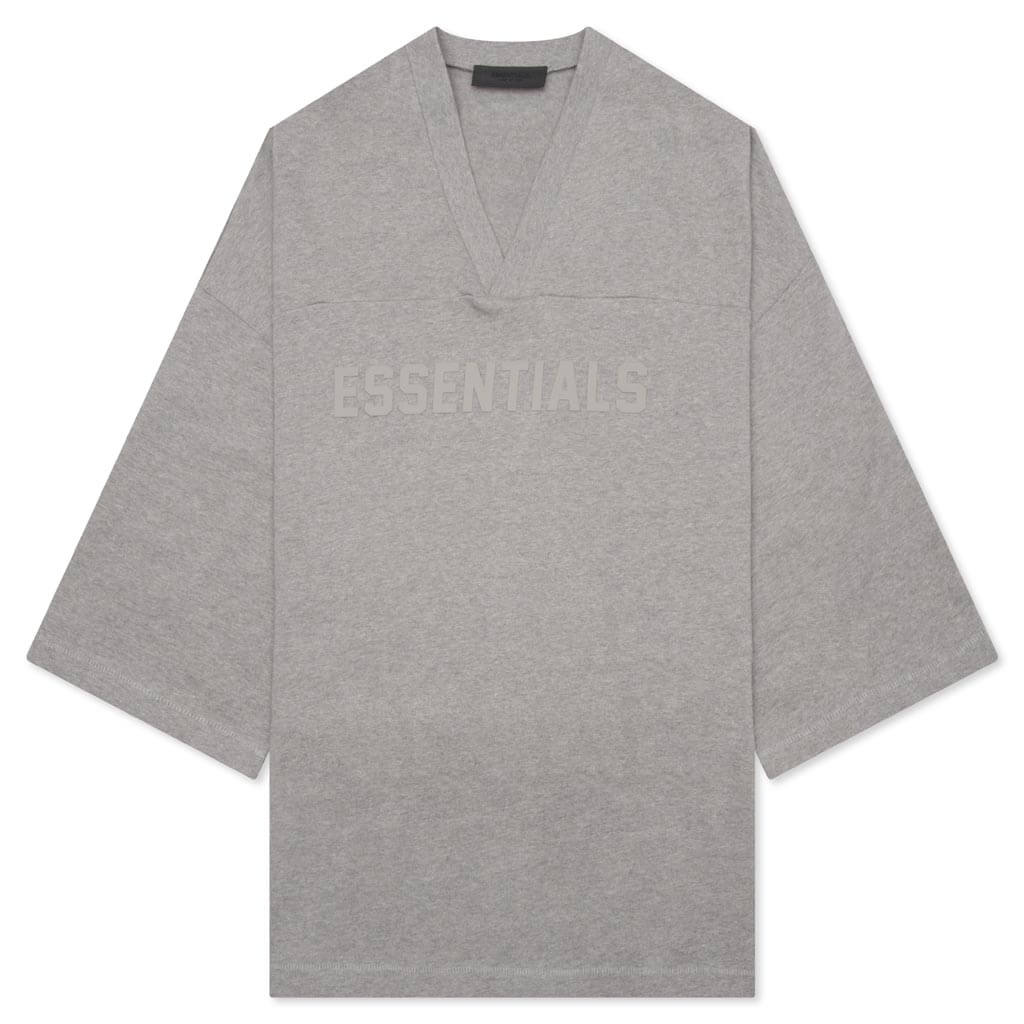 Football Tee Dark Heather Oatmeal