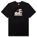 Fur Coat S S Tee Black