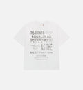 Travelled Journey Mens Short Sleeve Shirt White
