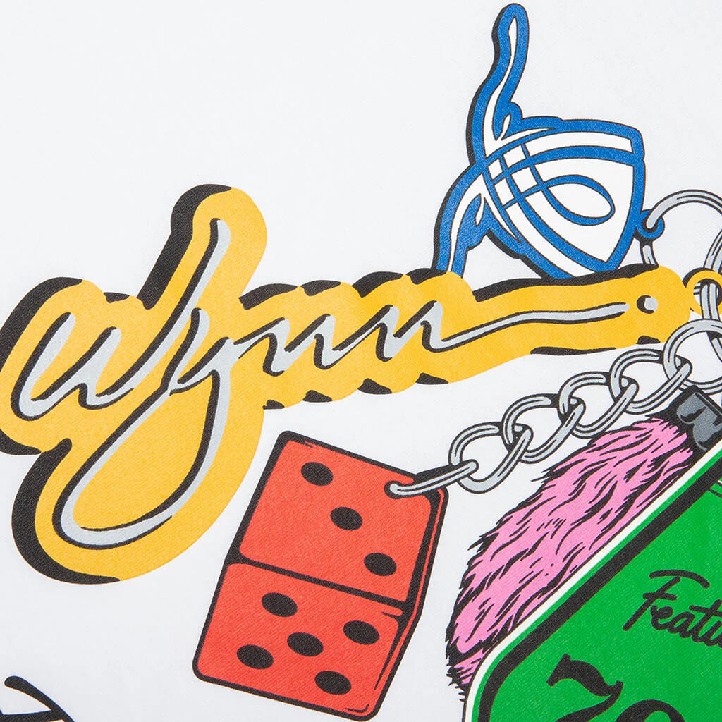 FEATURE x Wynn Keys to the Strip Tee White