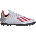 adidas Kids X Tango 193 TF J Silver Metallic High Risk Red