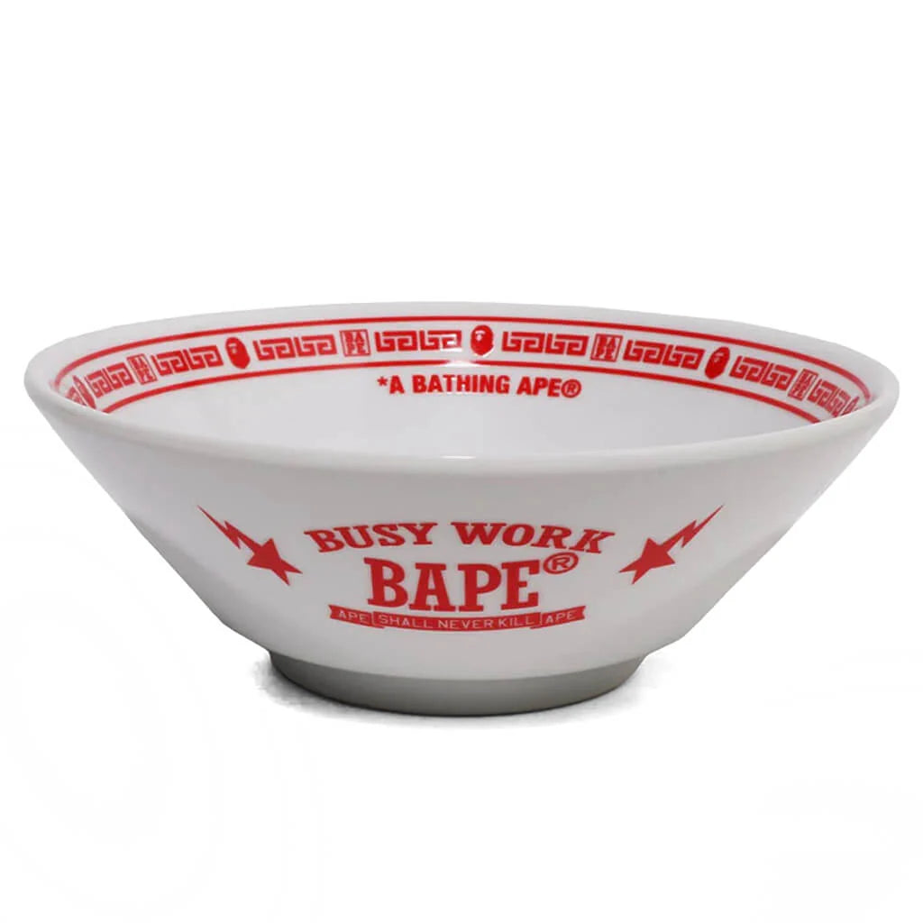 BAPE Ramen Bowl White