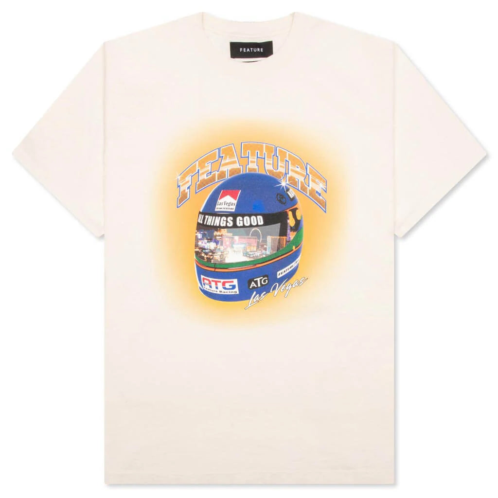 Vegas Visor Tee Cream