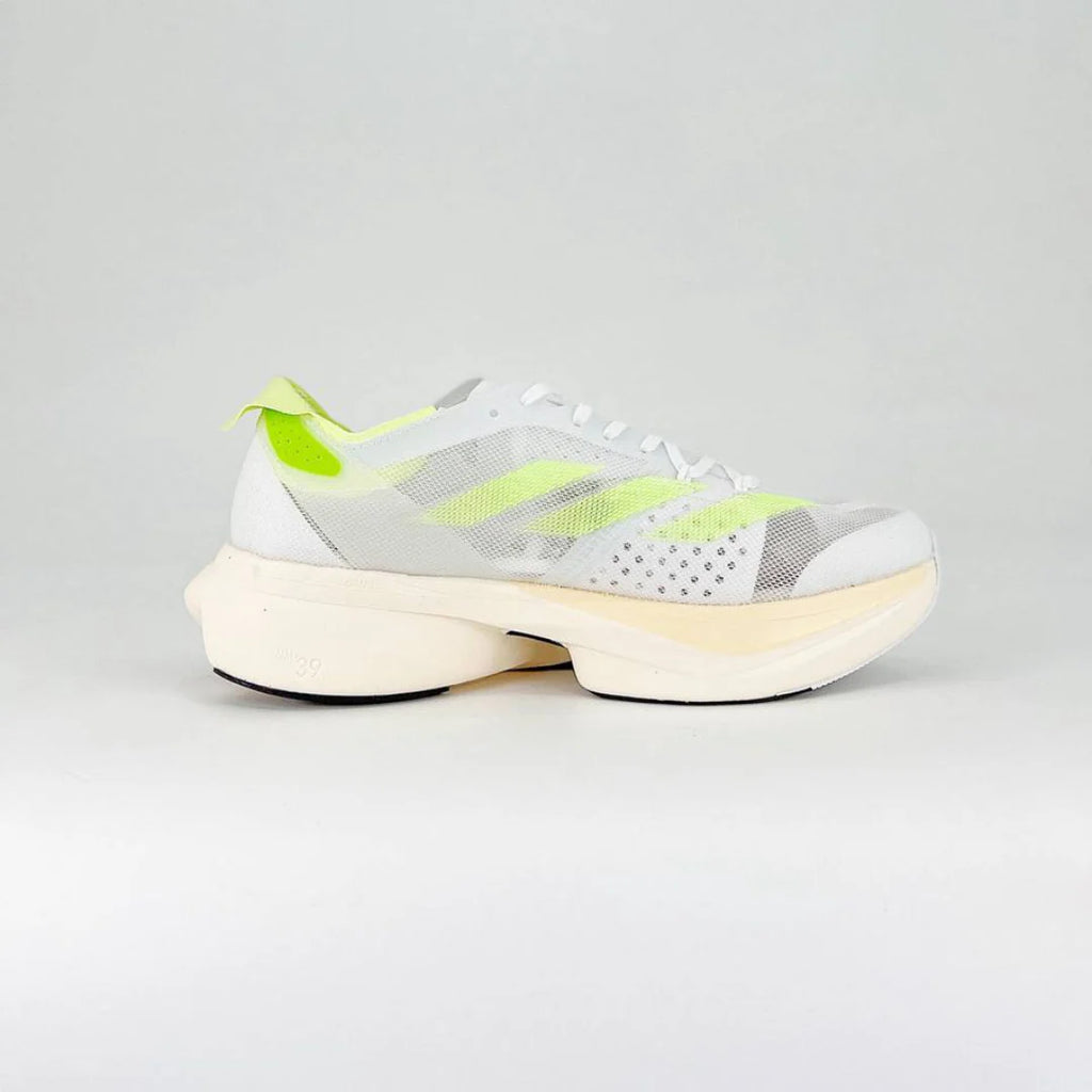 Adidas Adizero Adios Pro 3 Branco Verde Neon