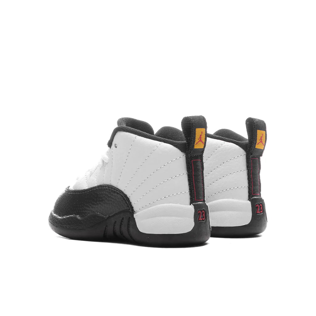 Air Jordan 12 Retro Taxi TD White Black Taxi