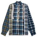 5 Cuts Frill Flannel Shirt Assorted
