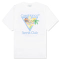 Afro Cubism Tennis Club T Shirt White
