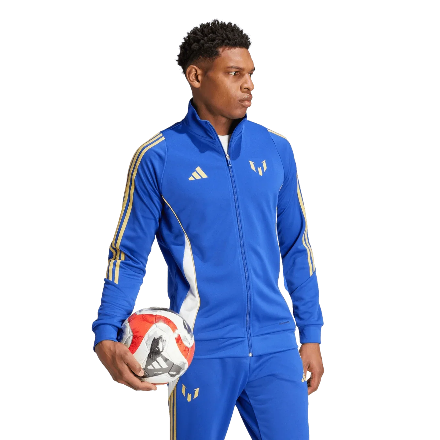 adidas Messi Jacket Semi Lucid Blue