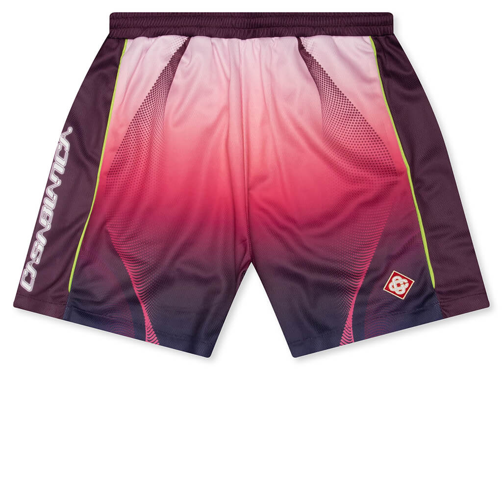 Aubergine Gradient Football Shorts Aubergine Gradient