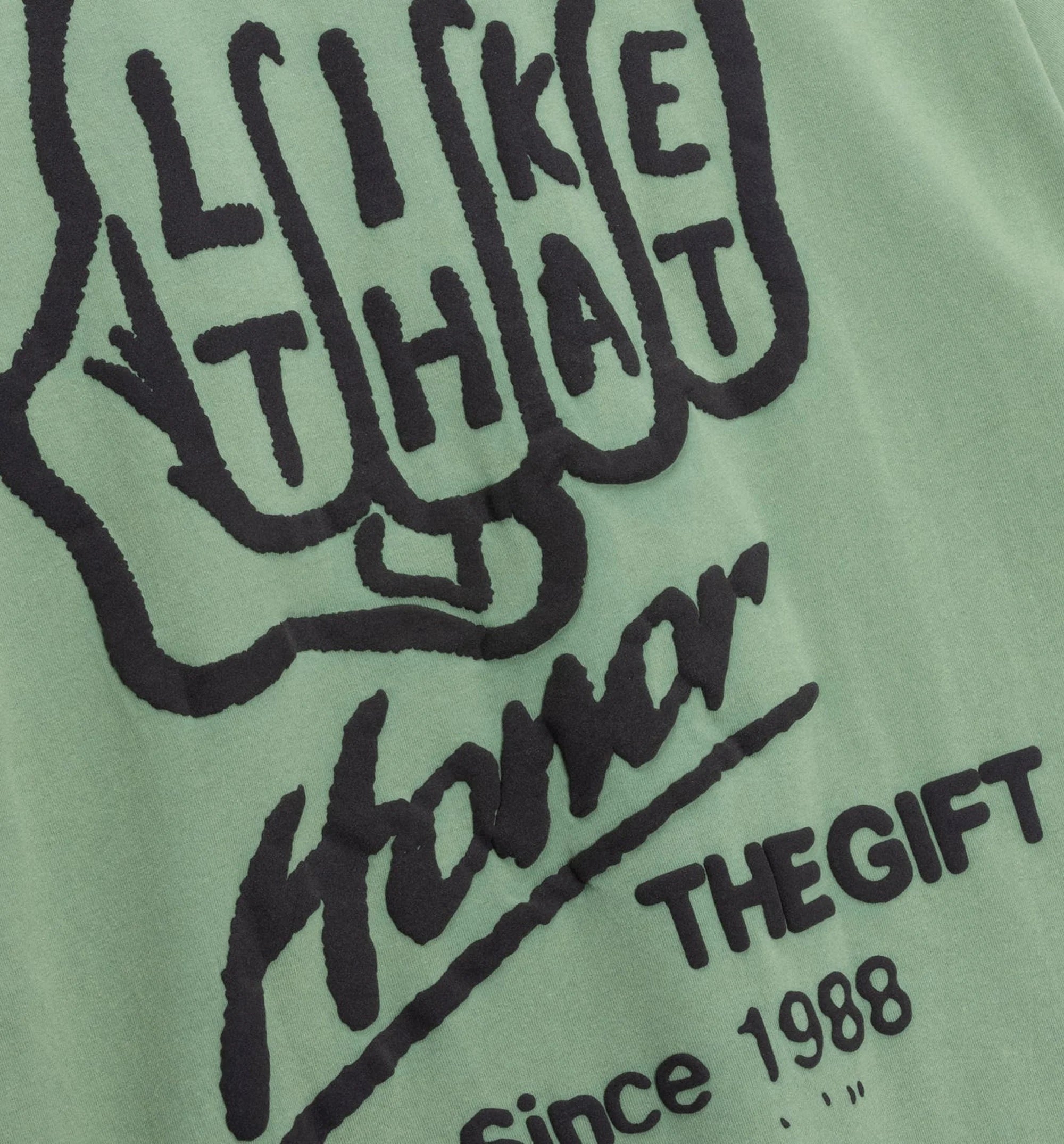 Like That Mens Short Sleeve Shirt Mint